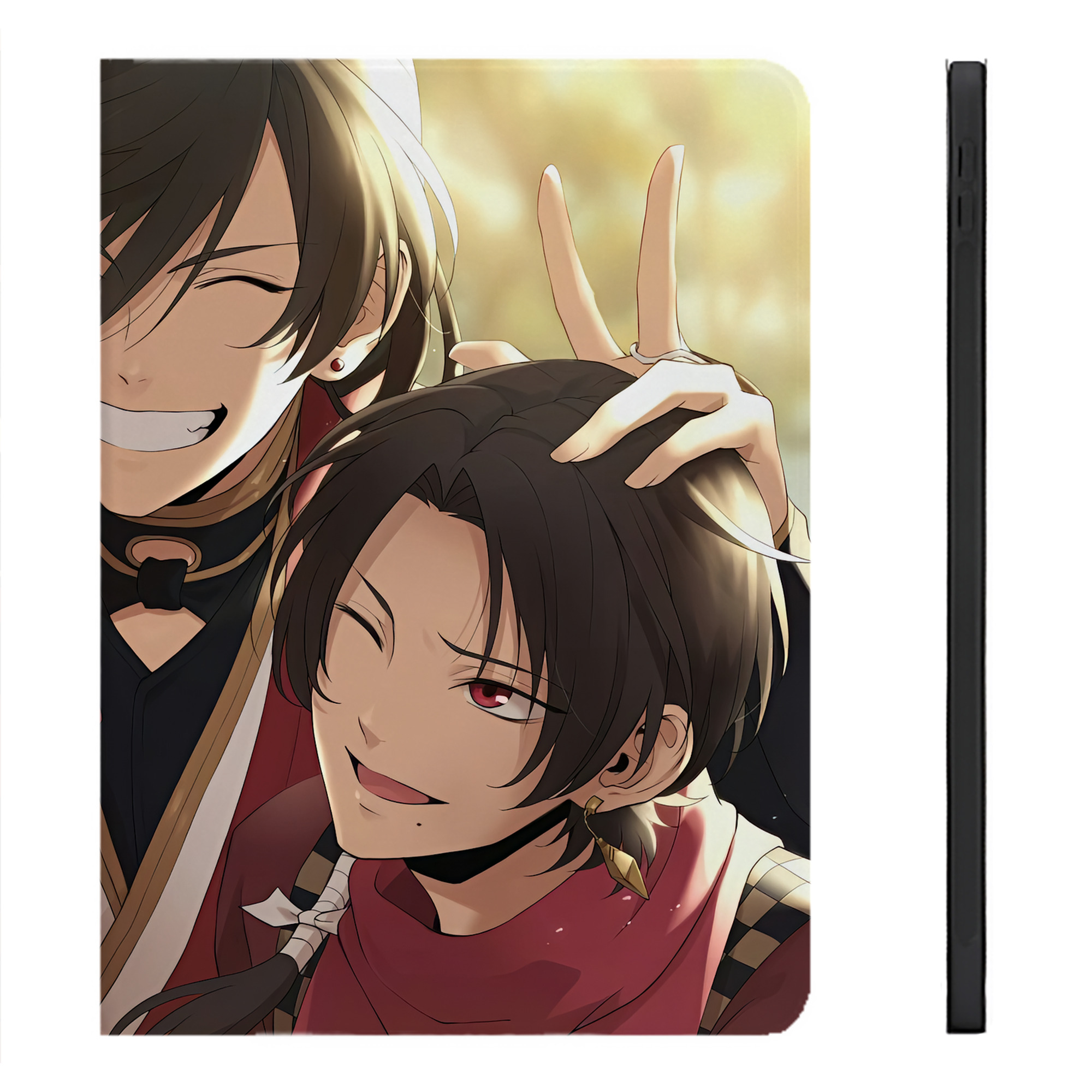 （画像用） 刀剣乱舞 Touken Ranbu IPadケース ペンホルダー付き ブックスタイルデザイン